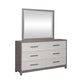 Palmetto Heights - King Panel Bed, Dresser & Mirror