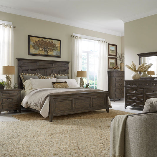 Paradise Valley - Queen Panel Bed, Dresser & Mirror, Chest, Night Stand