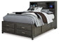 Caitbrook Queen Storage Bed with 8 Storage Drawers with Dresser