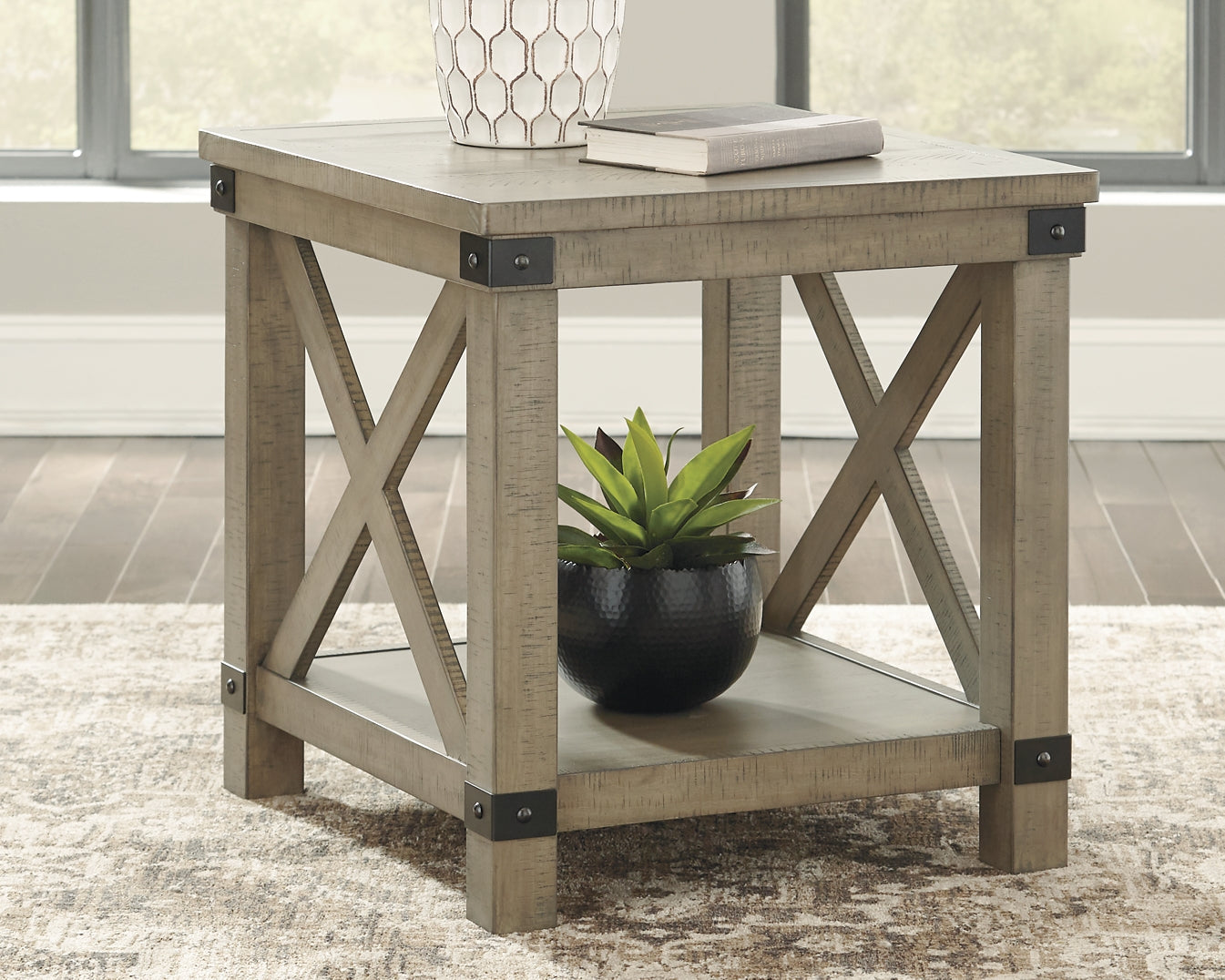Aldwin Coffee Table with 2 End Tables