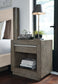 Anibecca King Upholstered Bed with Mirrored Dresser, Chest and Nightstand