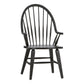 Hearthstone Ridge - Windsor Back Arm Chair - Black