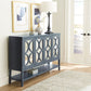 Circle View - Four Door Accent Cabinet