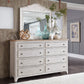 Farmhouse Reimagined - King Poster Bed, Dresser & Mirror, Chest, Night Stand