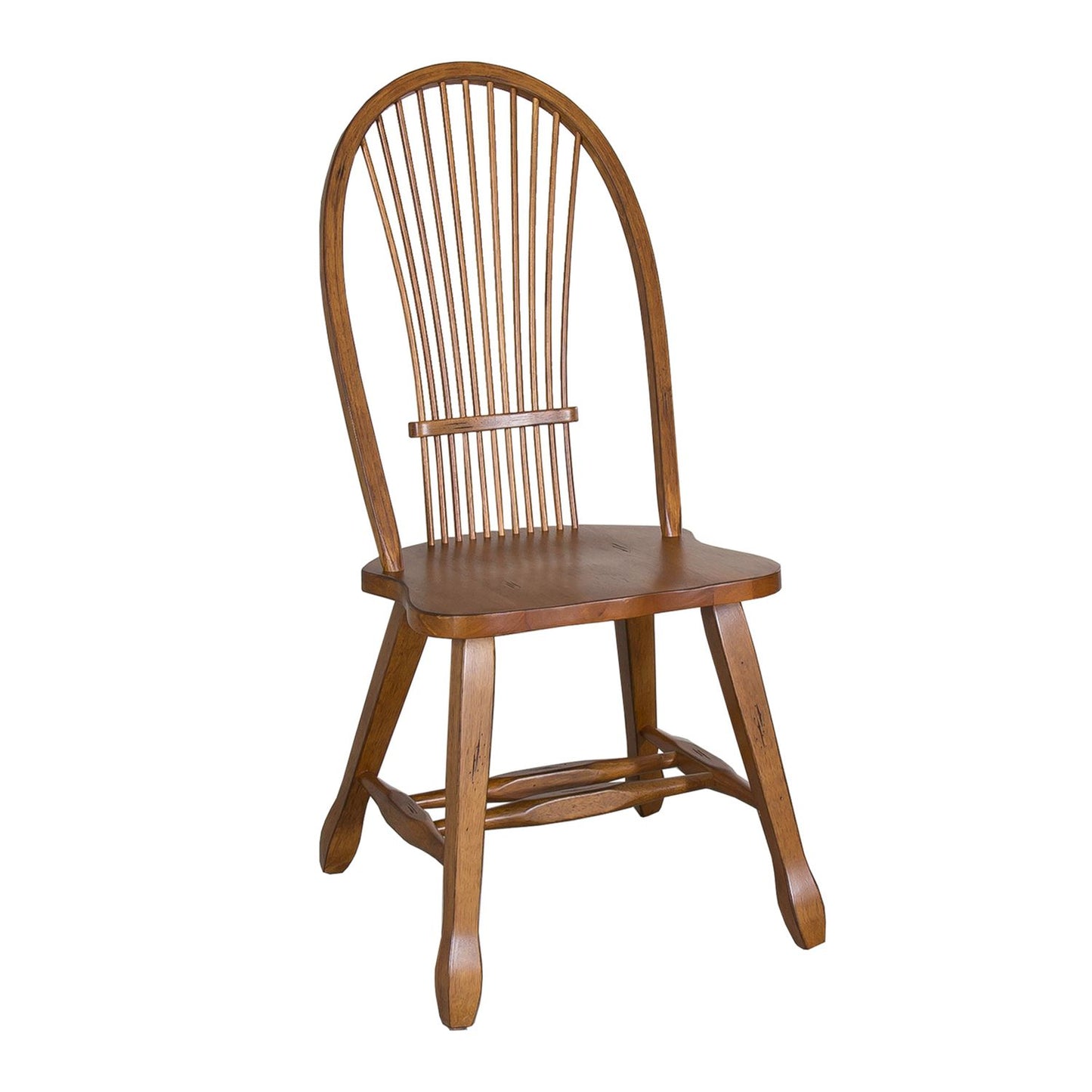 Treasures - Sheaf Back Side Chair - Oak