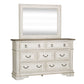 Abbey Park - King Panel Bed, Dresser & Mirror, Chest, Night Stand