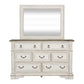 Abbey Park - King California Panel Bed, Dresser & Mirror, Chest, Night Stand