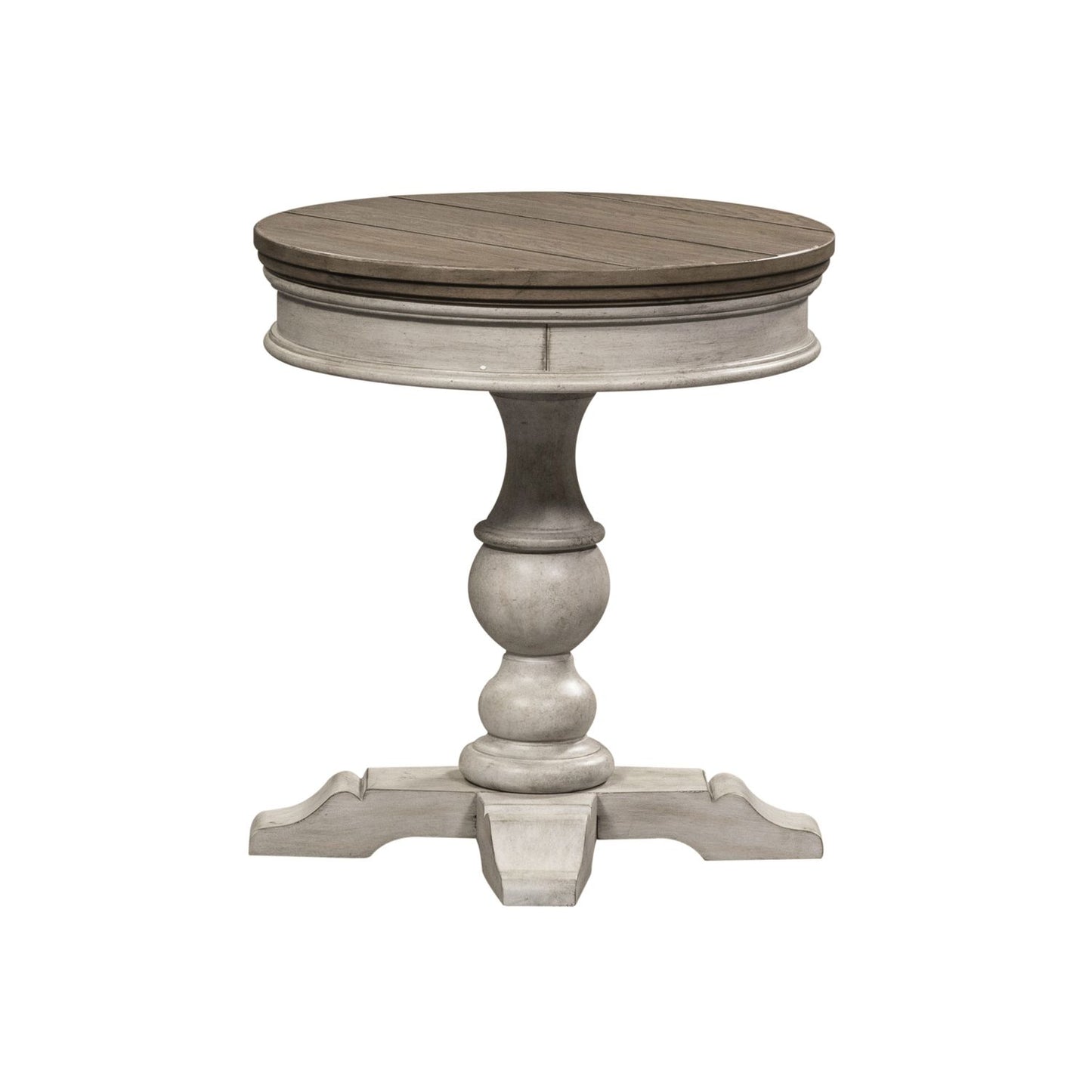 Heartland - Round Pedestal Chair Side Table