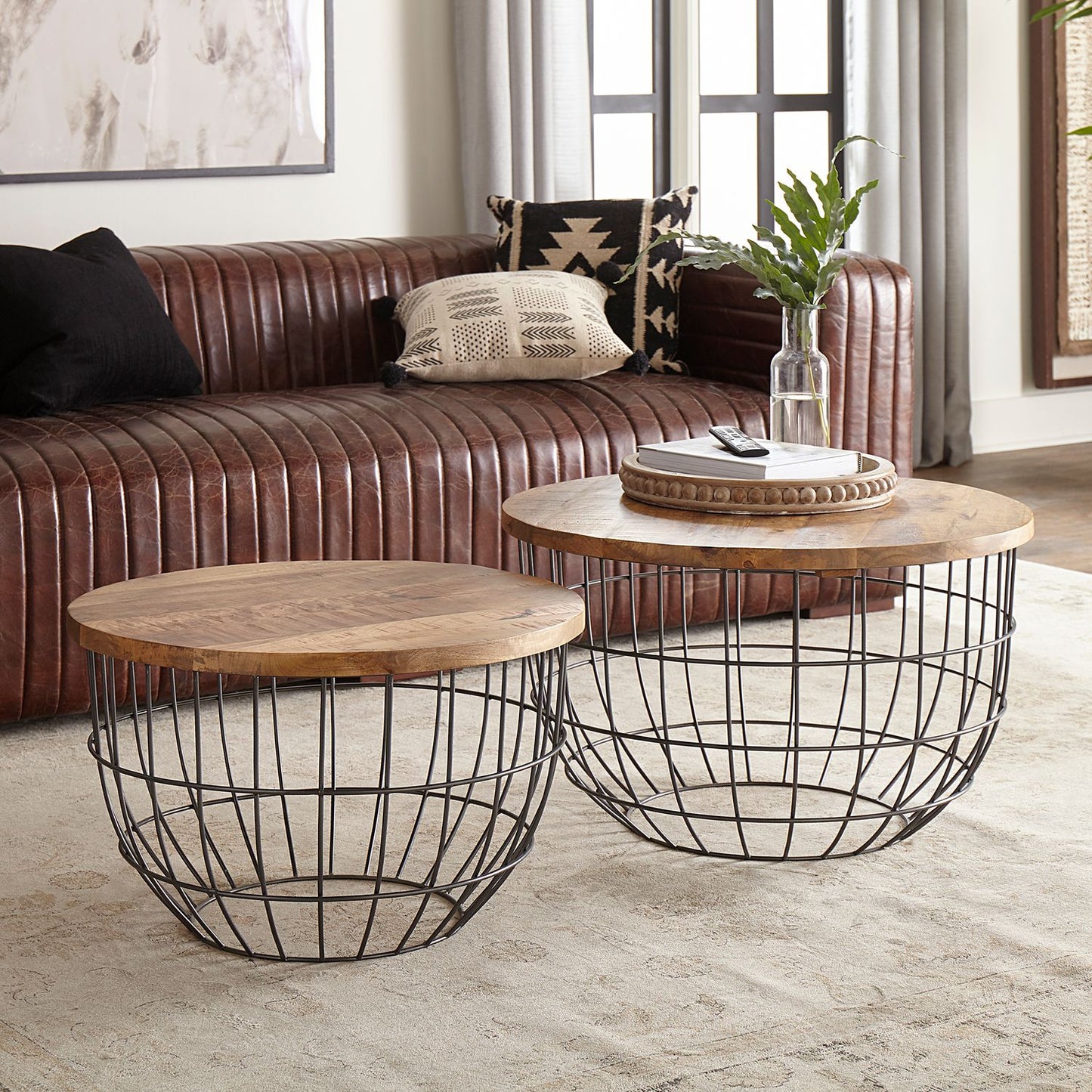 Akins - Nesting Caged Accent Tables