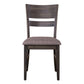 Anglewood - Slat Back Upholstered Side Chair