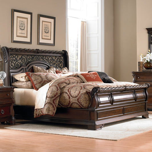 Arbor Place - King Sleigh Bed