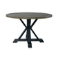Lakeshore - Single Pedestal Table- Navy