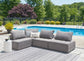Bree Zee 4-Piece Outdoor Sectional with End Table