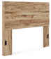 Hyanna Full Panel Headboard with Mirrored Dresser and Chest